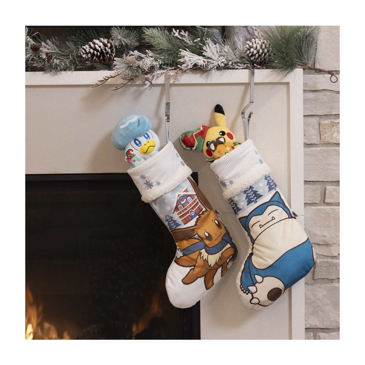 Snorlax Pokmon Holiday Stocking | Pokmon Center Official Site