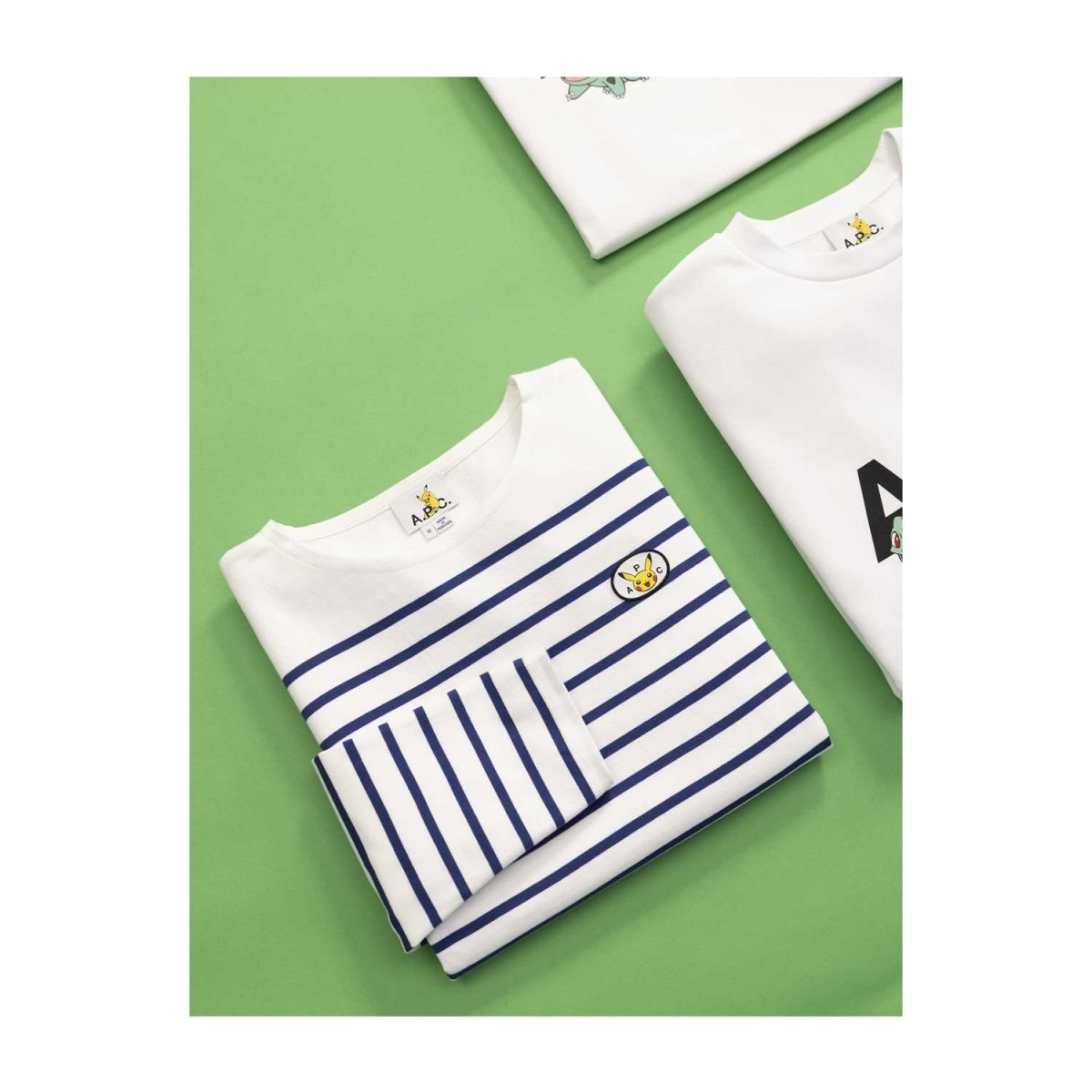 Pokémon × A.P.C.: Mariniere Striped Organic Jersey - Adult