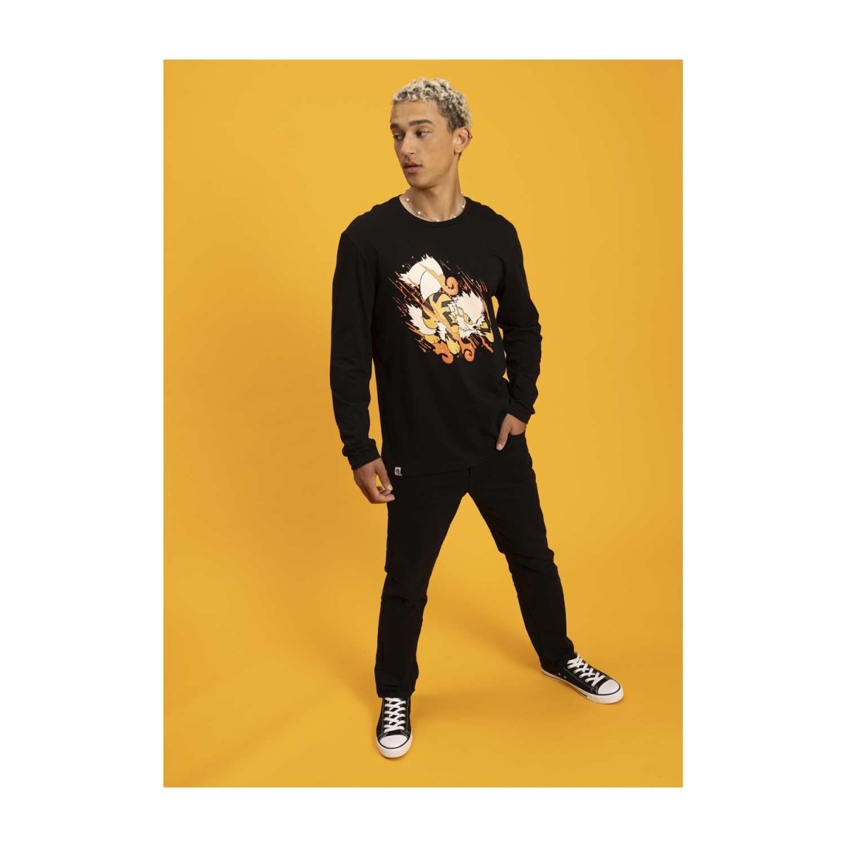 新品★ LITTLE FLARE LINE ART LONG COAT Fit and Flare Coat