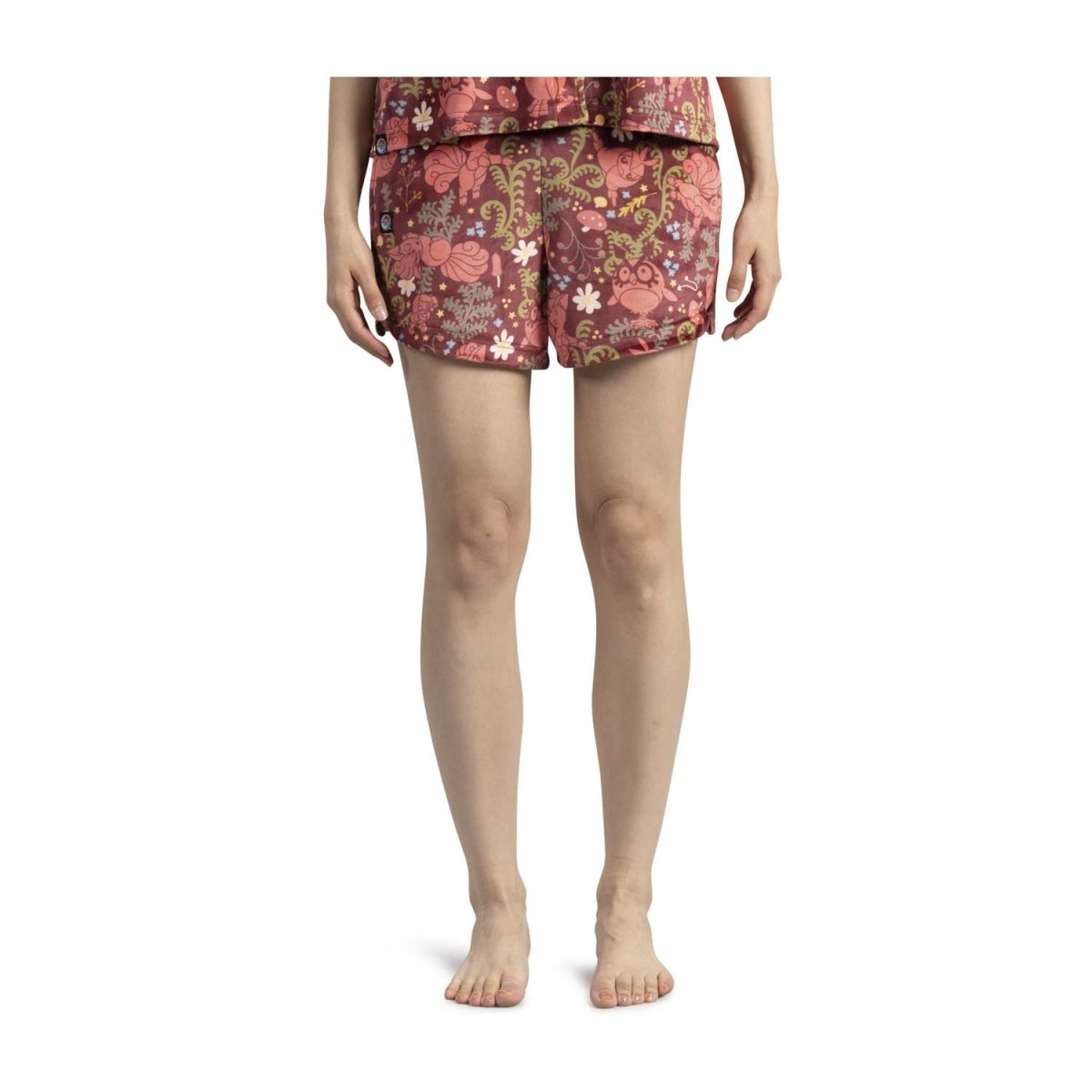 [shalom] FRIENDSHIP PANTS /追跡付 Friends & Foliage Pokémon Sleepwear Shorts - Women | Pokémon