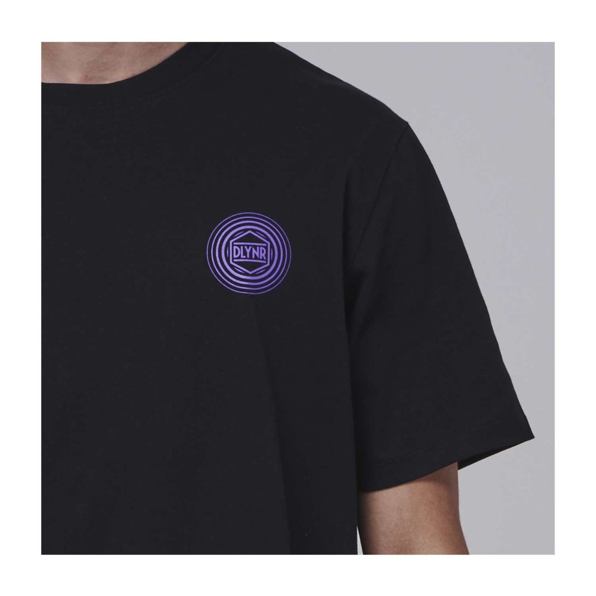 Pokémon × Dolly Noire: Mewtwo Black & Purple T-Shirt - Adult