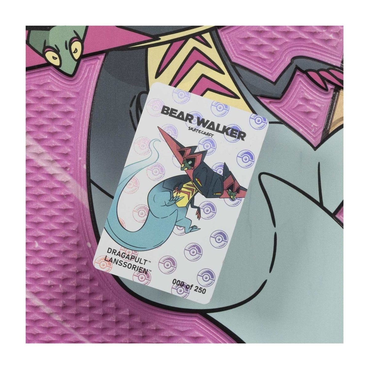 Pokémon Center × Bear Walker: Dragapult Skateboard | Pokémon