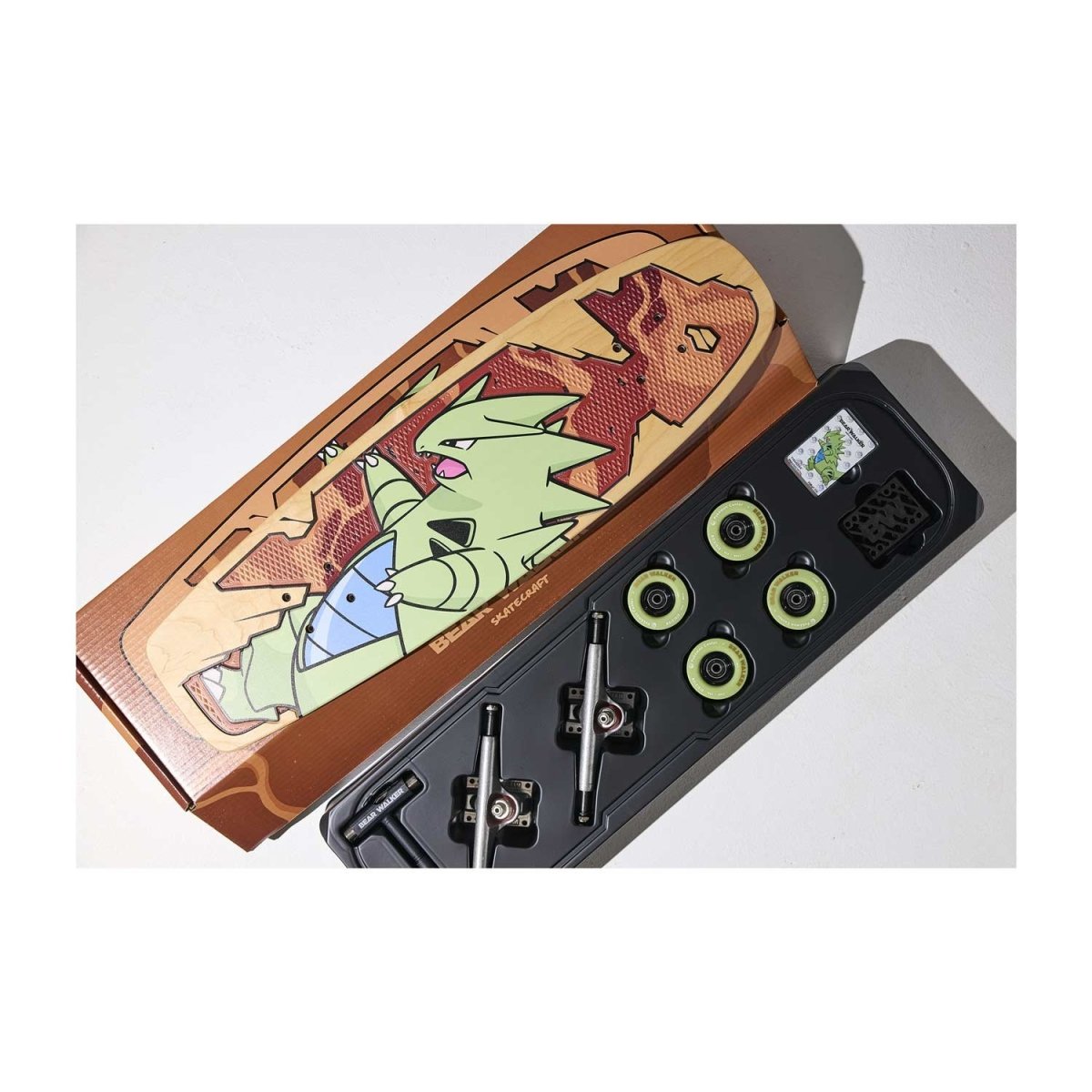 Pokémon Center × Bear Walker: Tyranitar Skateboard | Pokémon