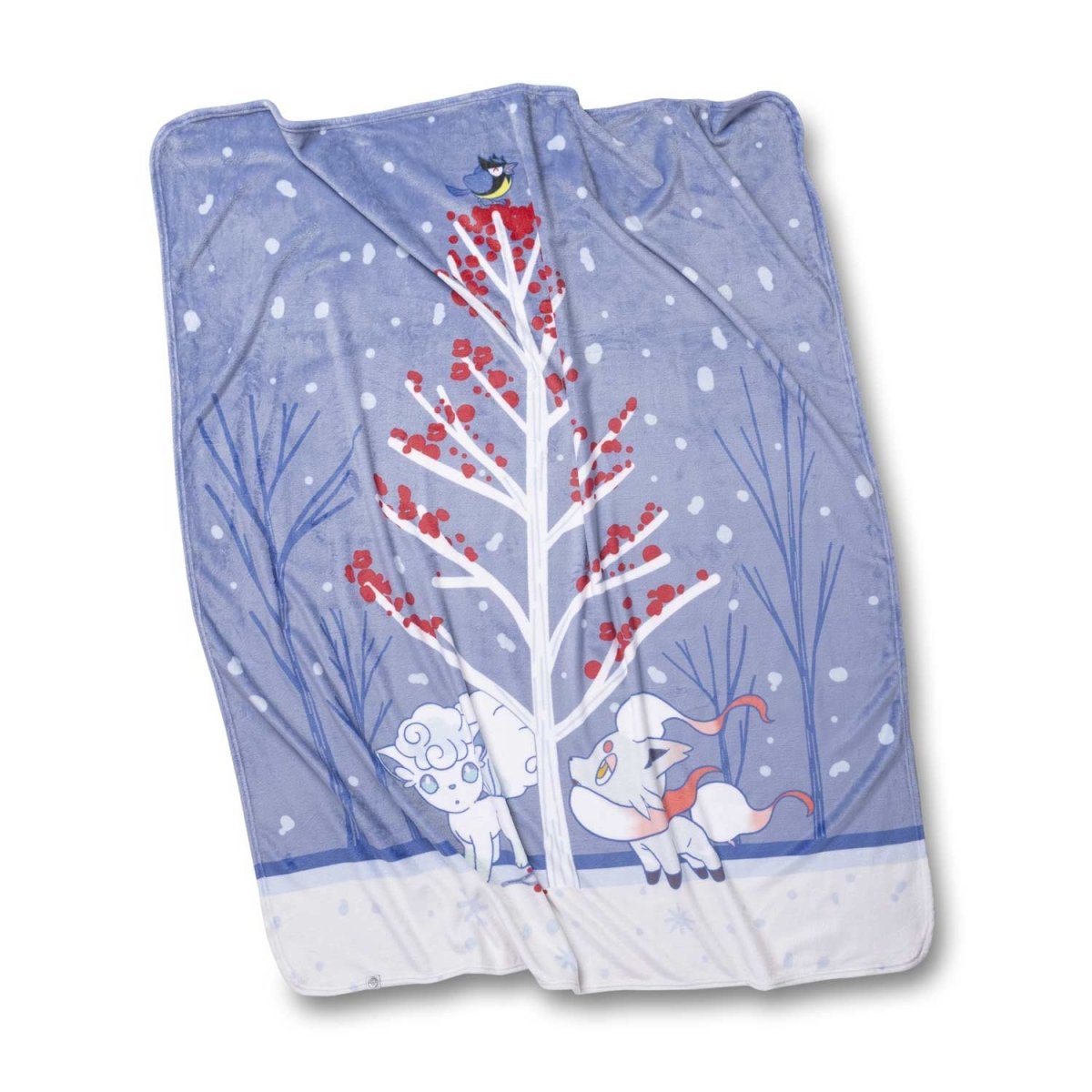 Pokémon Winter Woodland Fleece Throw Blanket | Pokémon Center