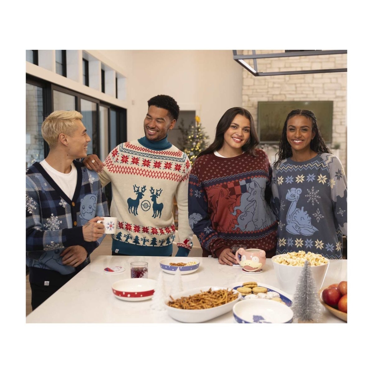 Ninetales Fire & Ice Knit Sweater - Adult | Pokémon Center