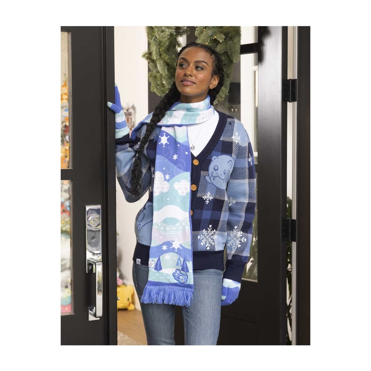 Piplup Playtime Knit Scarf (One Size-Adult) | Pokémon Center