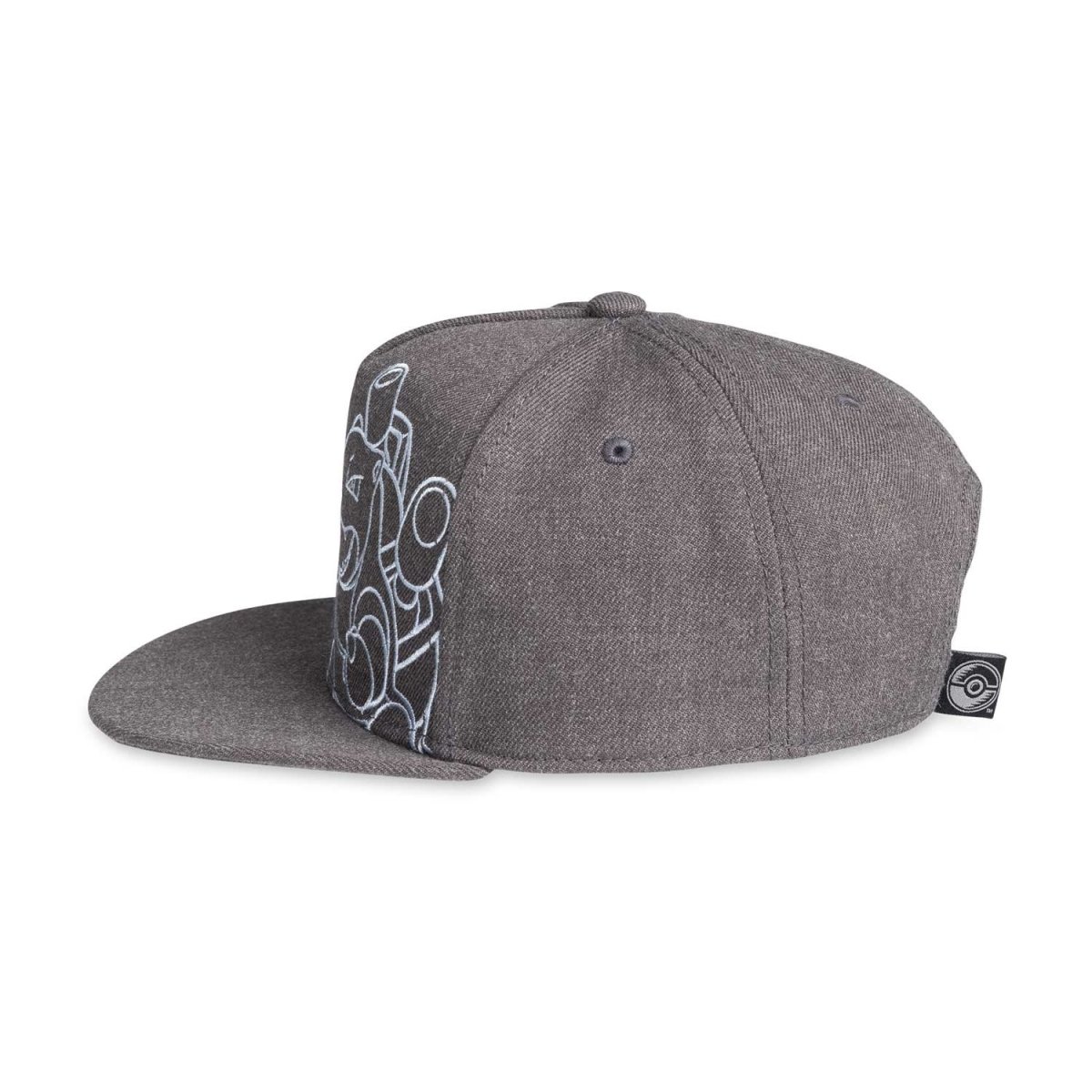 Blastoise Charcoal Flat-Bill Hat (One Size-Adult) | Pokémon