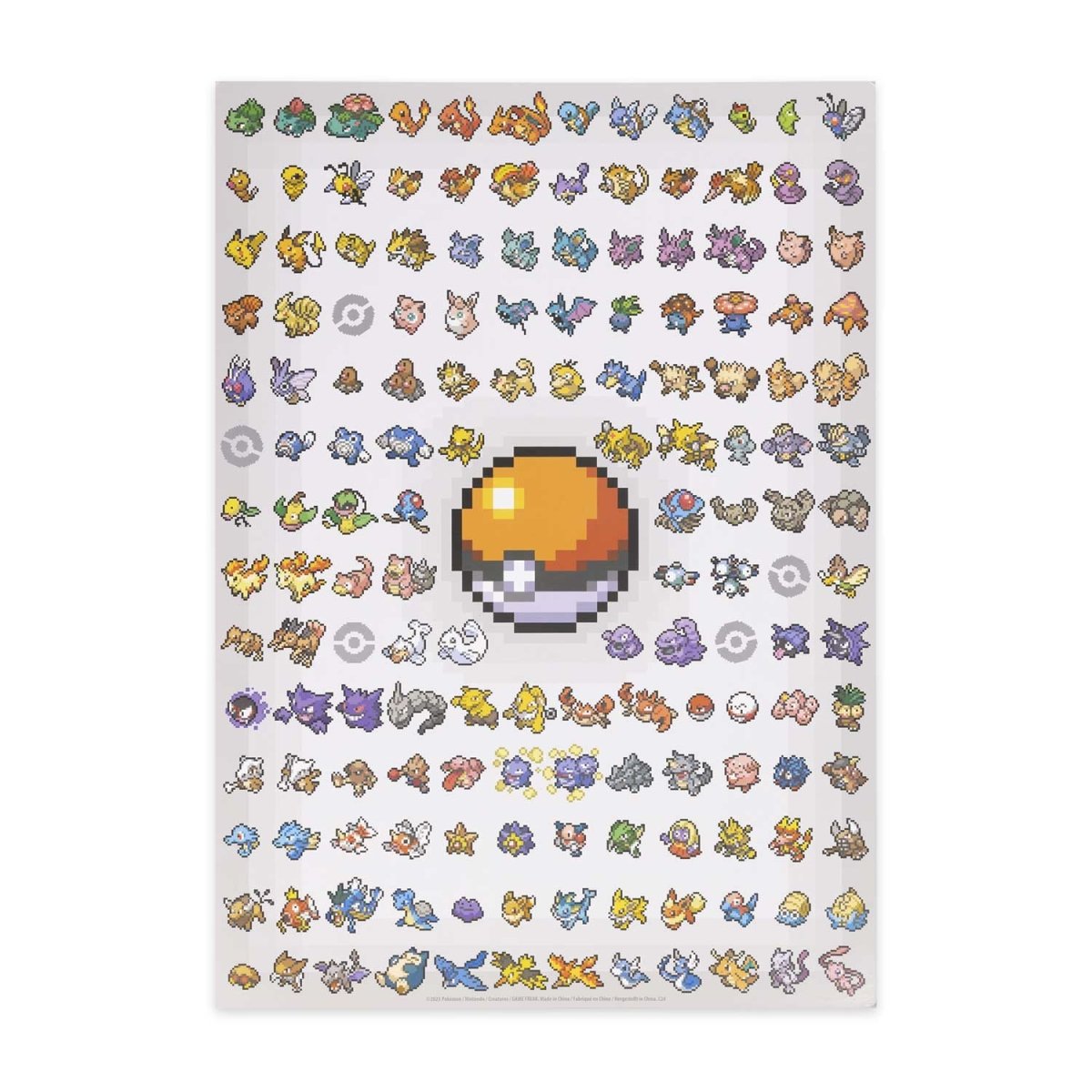 韓国限定】Pokemon pixel art 64枚入り 1個 カードシールド
