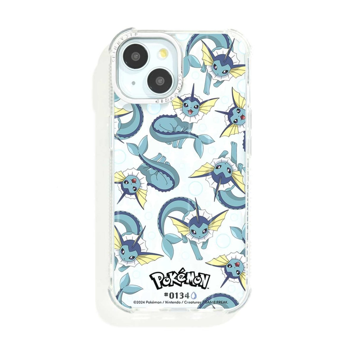 Pokémon × Skinnydip: #0134 Vaporeon Shock Case for iPhone