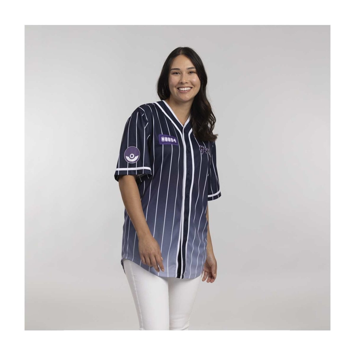 Pokémon × Celio: Gengar Baseball Shirt - Adult | Pokémon Center