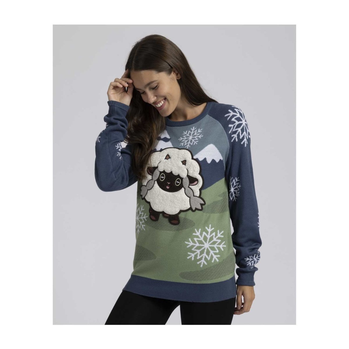 Wooloo Winter Wonderland Knit Sweater - Adult | Pokémon Center