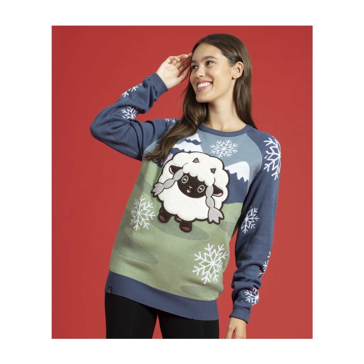 Wooloo Winter Wonderland Knit Sweater - Adult | Pokémon Center