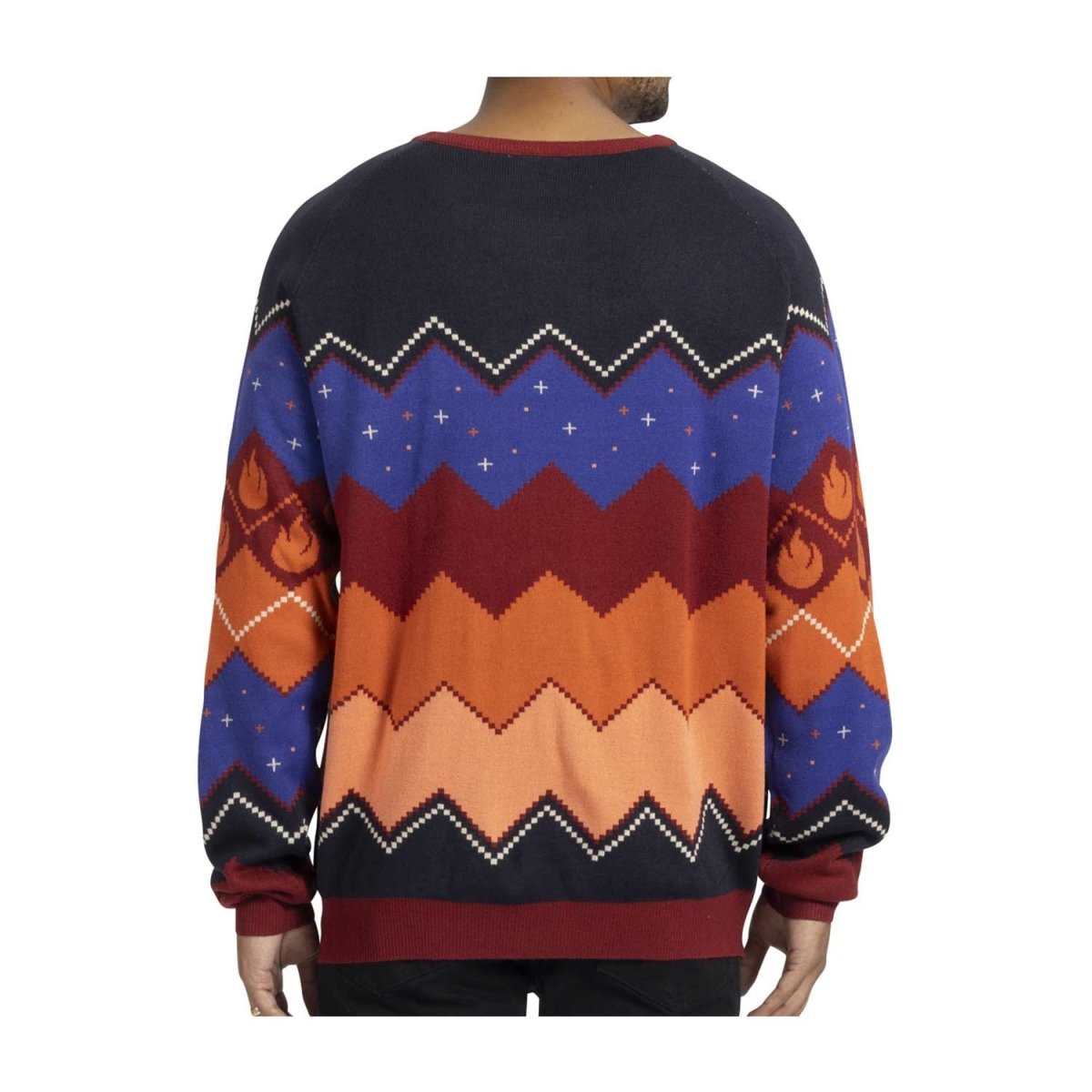 Arcanine Flames Knit Sweater - Adult | Pokémon Center Official Site