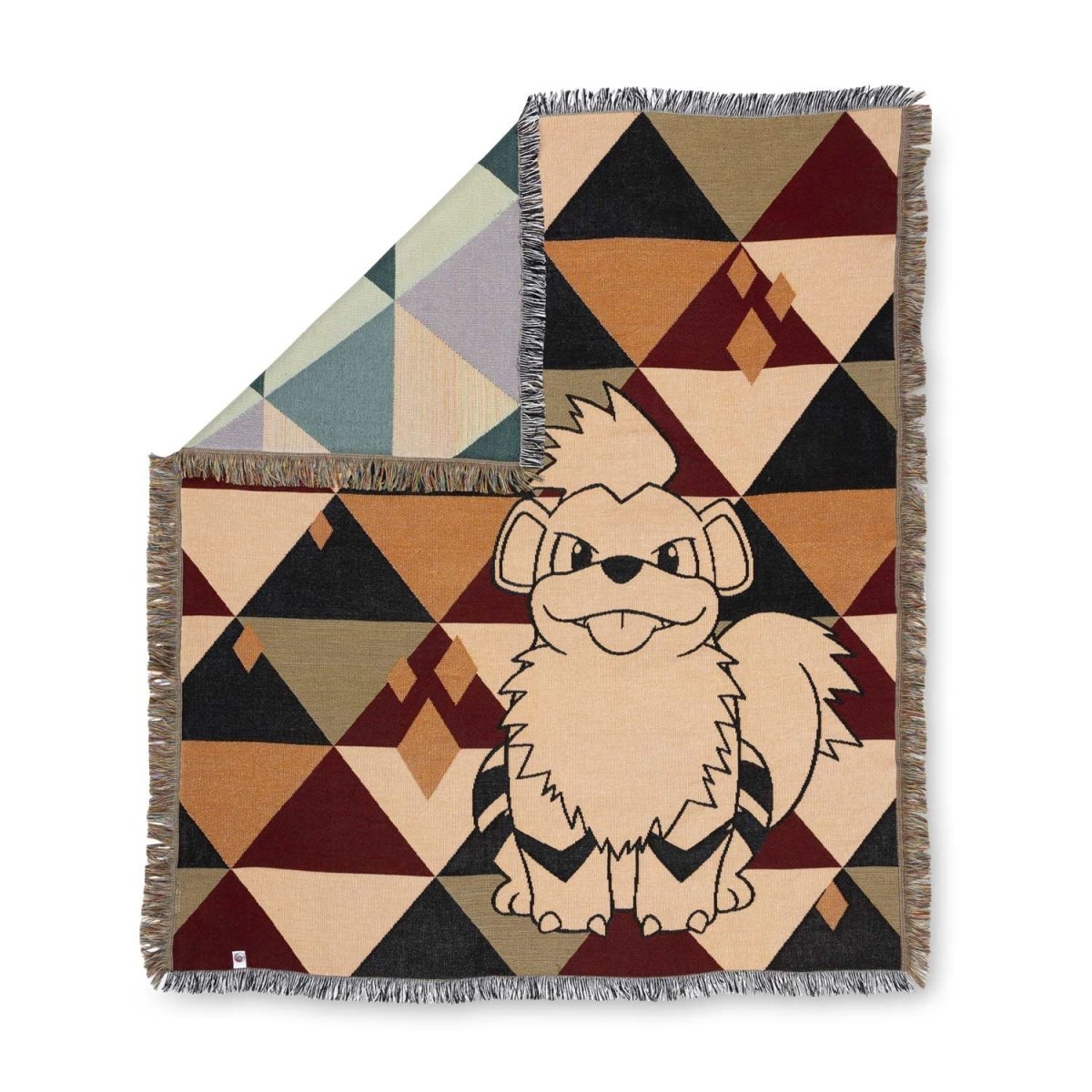 Growlithe Pokémon Home Accents Jacquard Throw Blanket | Pokémon