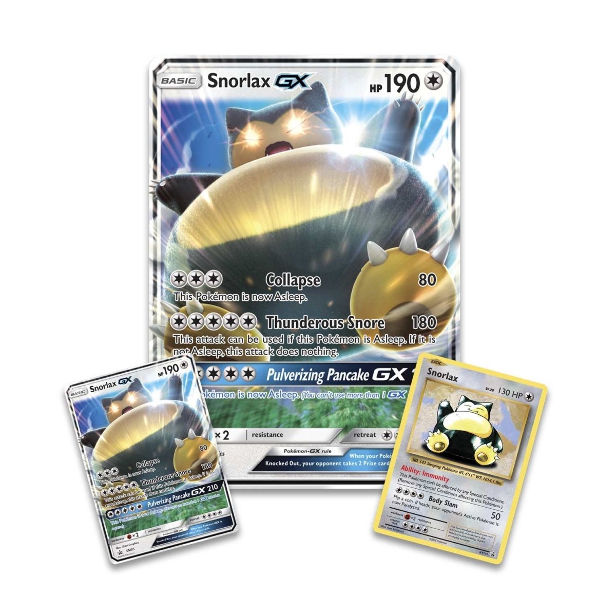 pokemon card snorlax gx Pokémon TCG - Black Star Promo - Snorlax GX SM05
