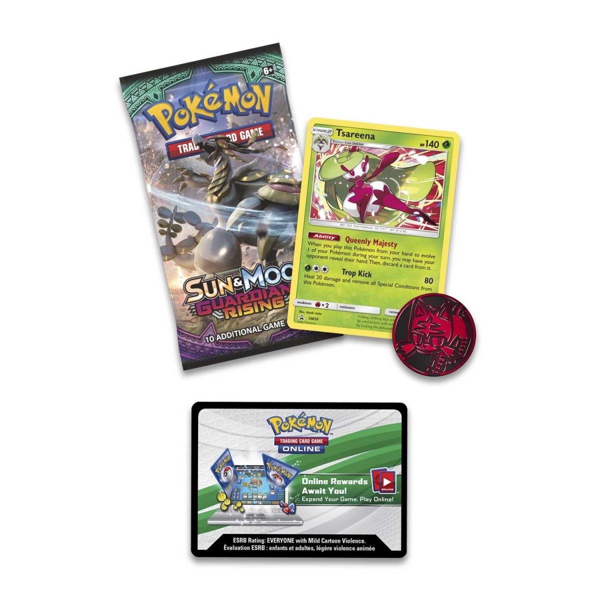 pokemon card trading events near me Tsareena V Full Art Fusion Strikes 246/264, ex Pokemon Card main image 1