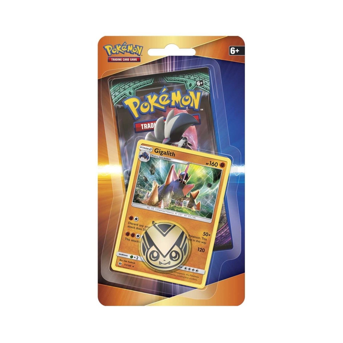 Pokmon TCG: Booster Pack, Coin & Gigalith Promo Card | Pokmon Center  Official Site