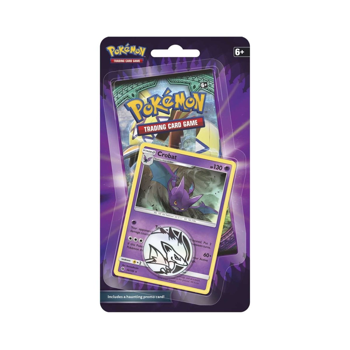 Pokémon TCG: Booster Pack, Coin & Crobat Promo Card | Pokémon
