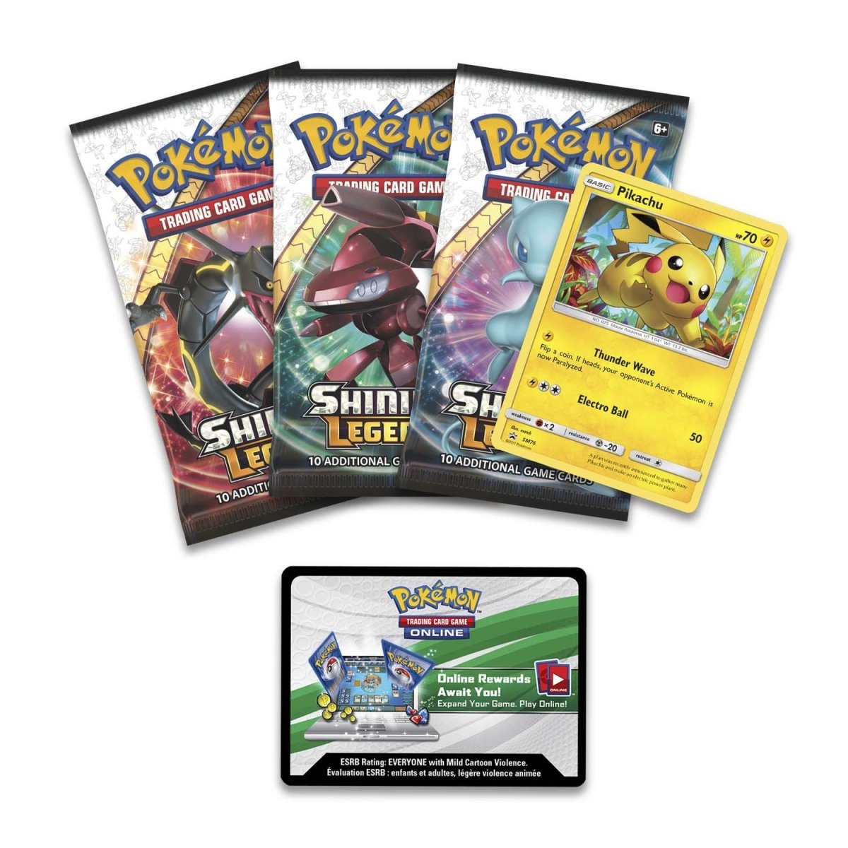 pikarin ⭐︎ Pokemon Shining Legends Pikachu 28/73 Cracked Ice Holo NM | eBay