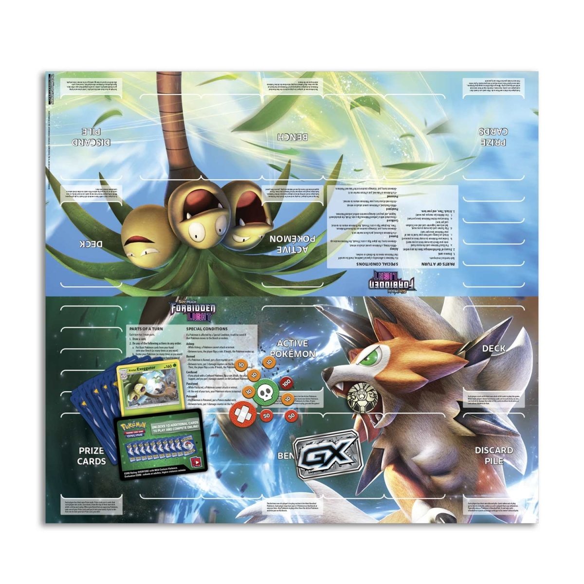 POKEMON STARTER DECK SL6 LUZ PROIBIDA ANIQUILAÇÃO TROPICAL, Promoção