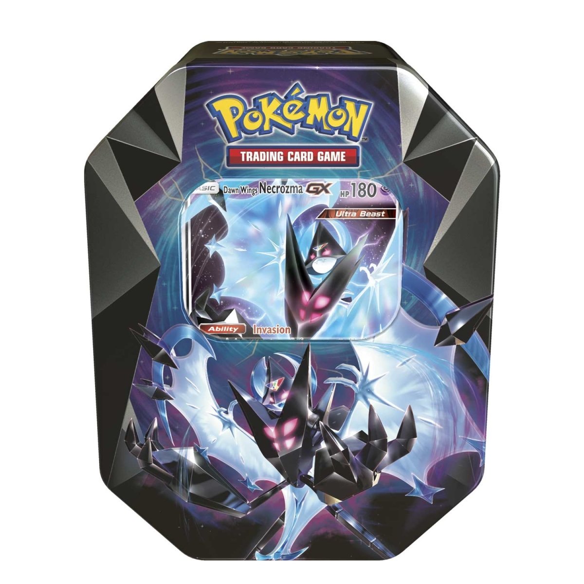 pokemon necrozma card Pokemon Sun & Moon Ultra Prism Ultra Rare Full Art Dawn Wings Necrozma GX #143 main image 0