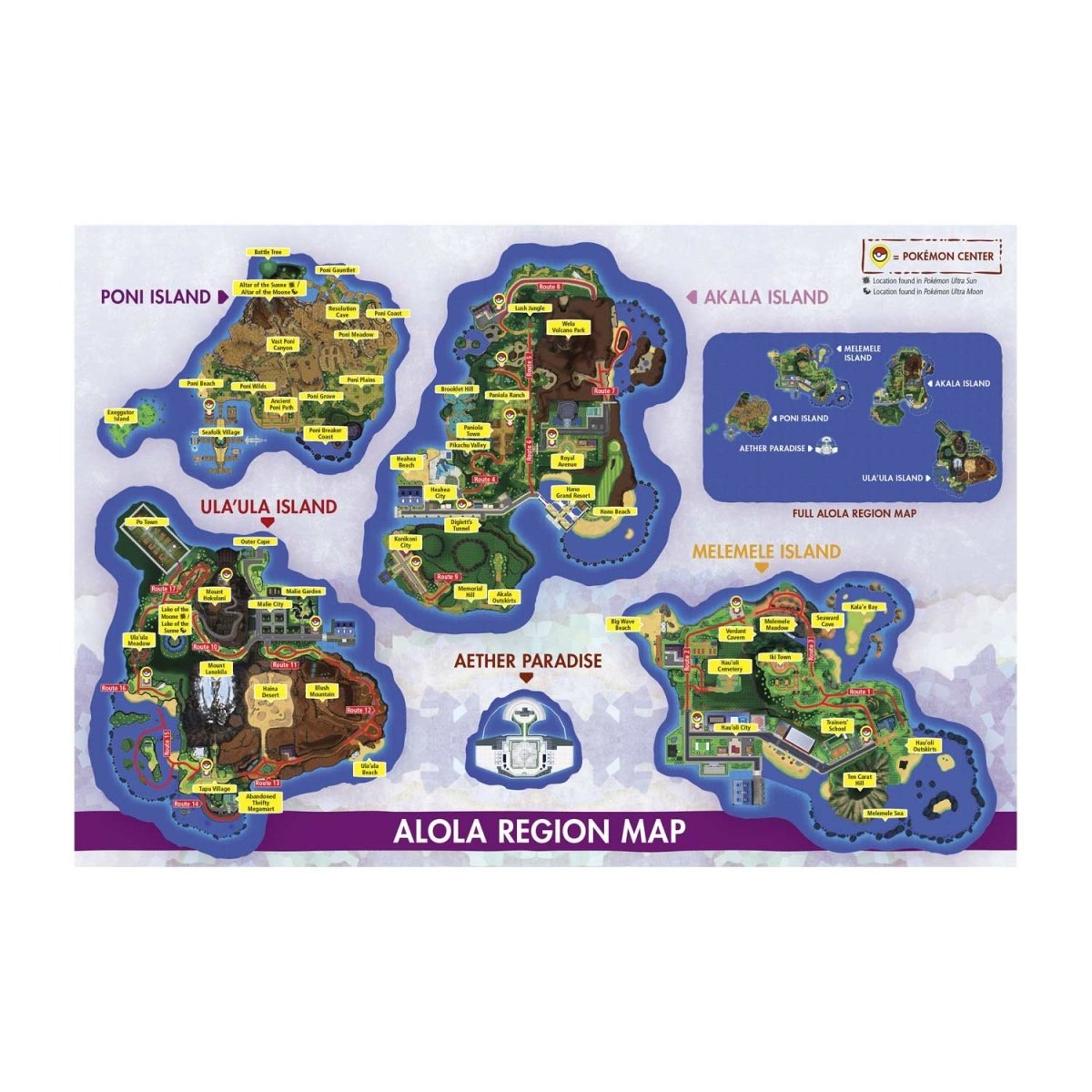 Pok mon Ultra Sun Pok mon Ultra Moon The Official Alola Region 