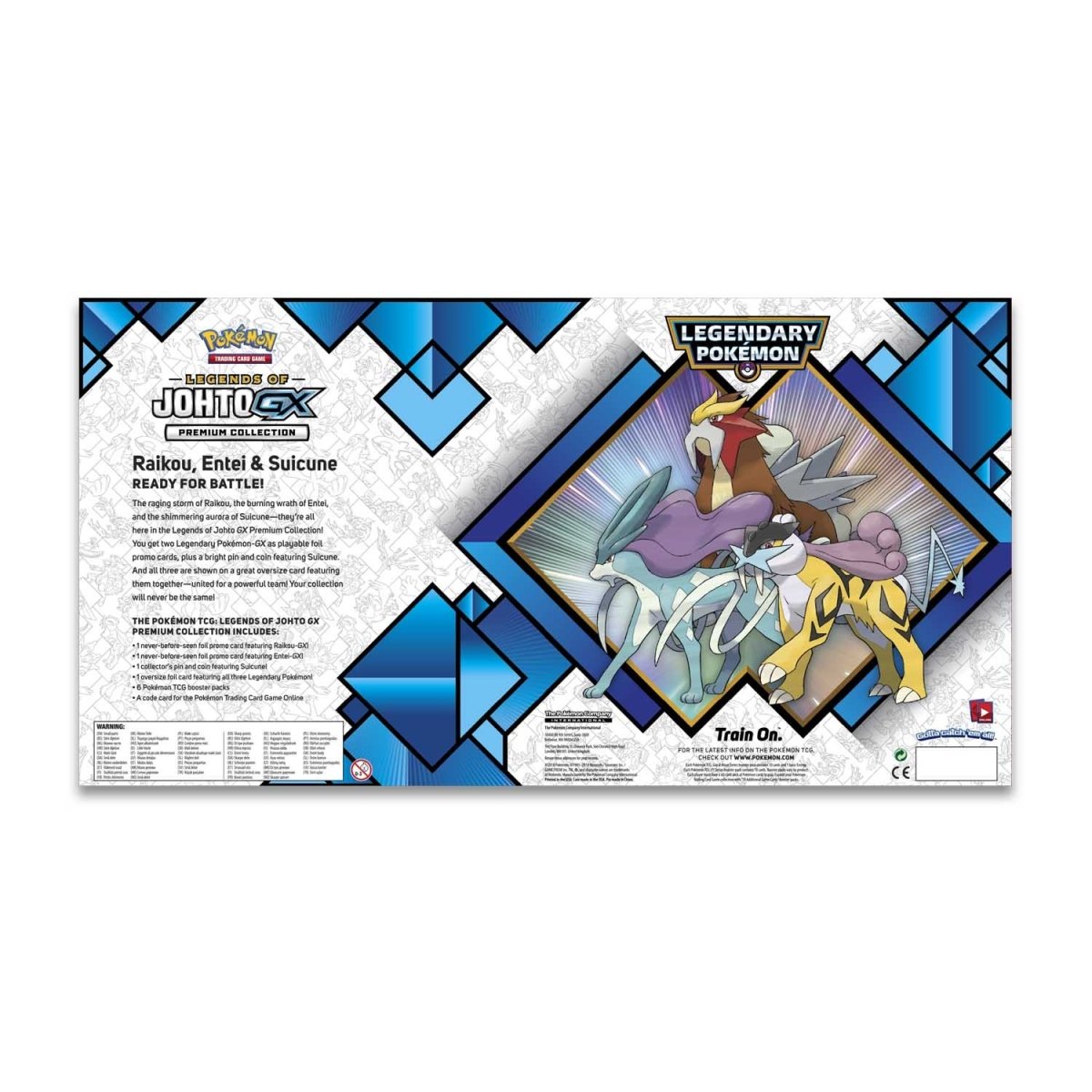 Pokémon TCG: Legends of Johto GX Premium Collection
