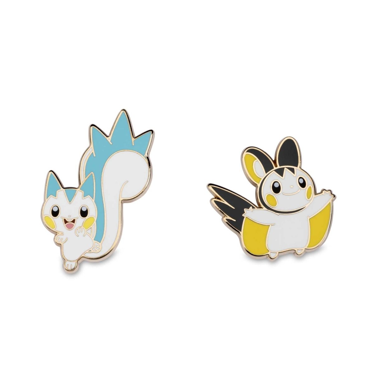 ポケモン ピンバッジ パチリス エモンガ Railway Trip 正規品 Pachirisu & Emolga Pokémon Pins (2-Pack) | Pokémon Center Official