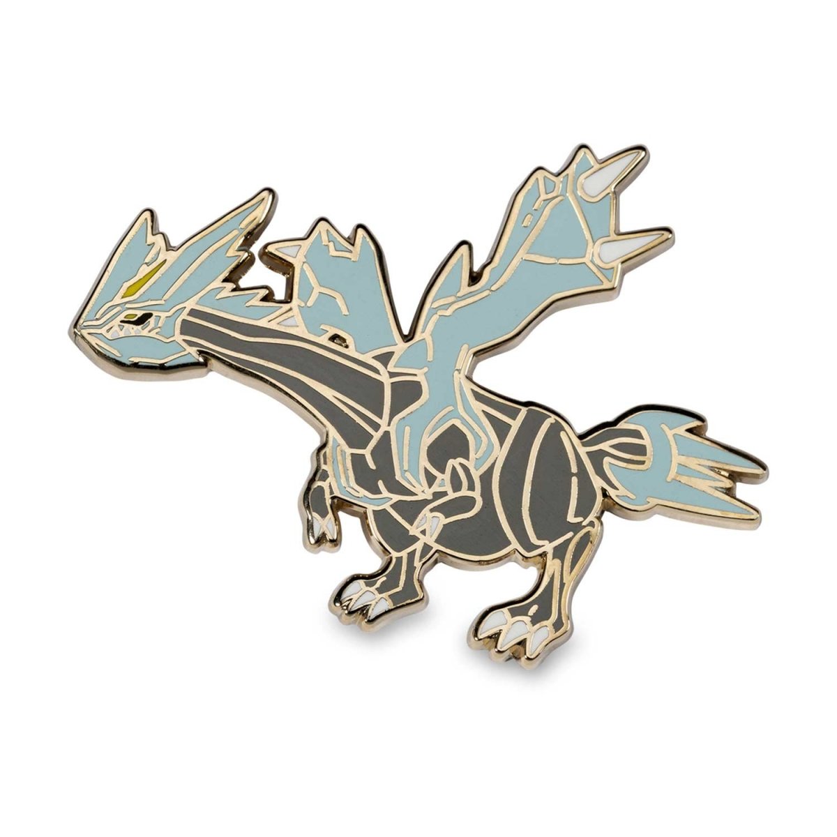 Pokemon Unova Legends Reshiram Zekrom Enamel Pin Black & White