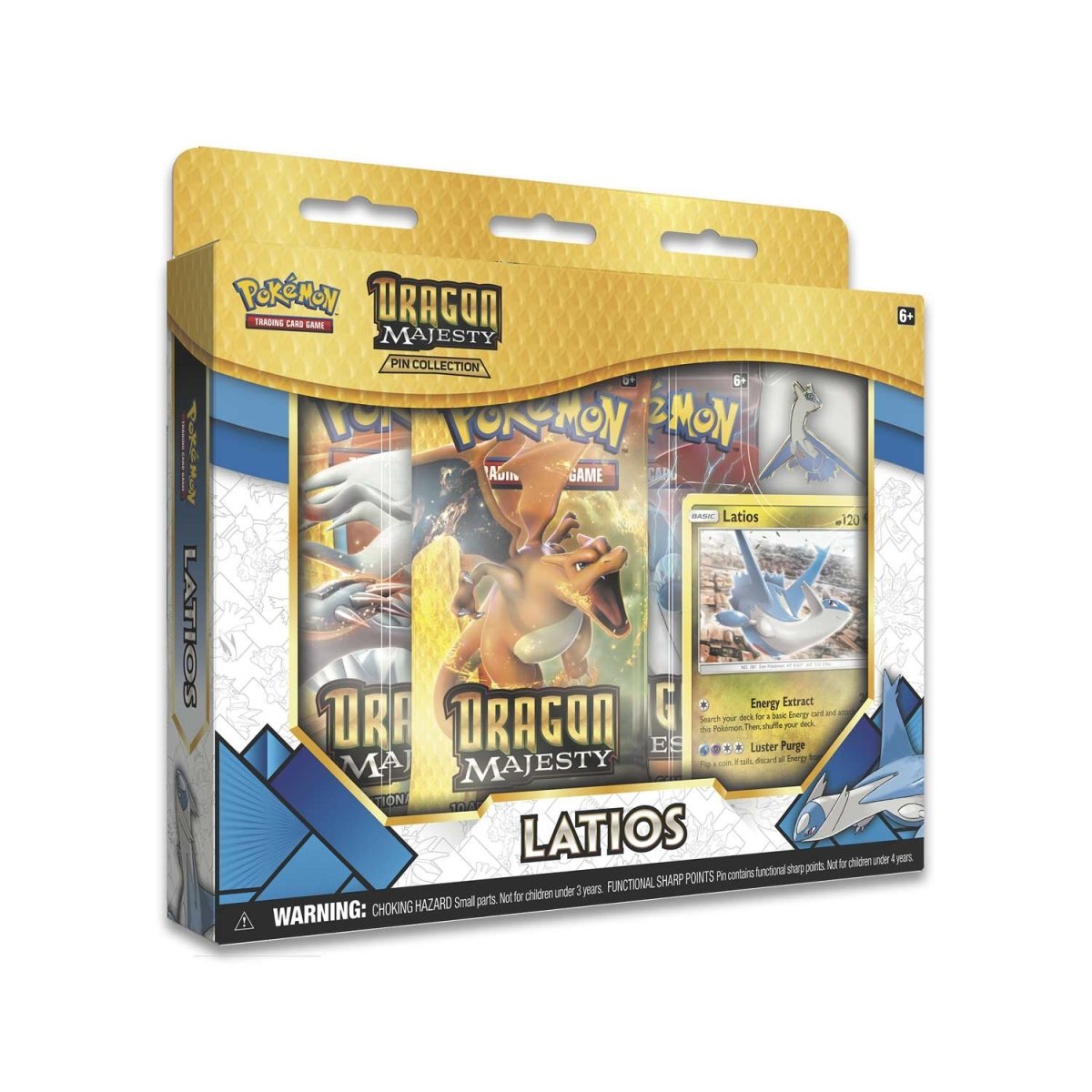 Pokmon TCG: Dragon Majesty Pin Collection (Latios)