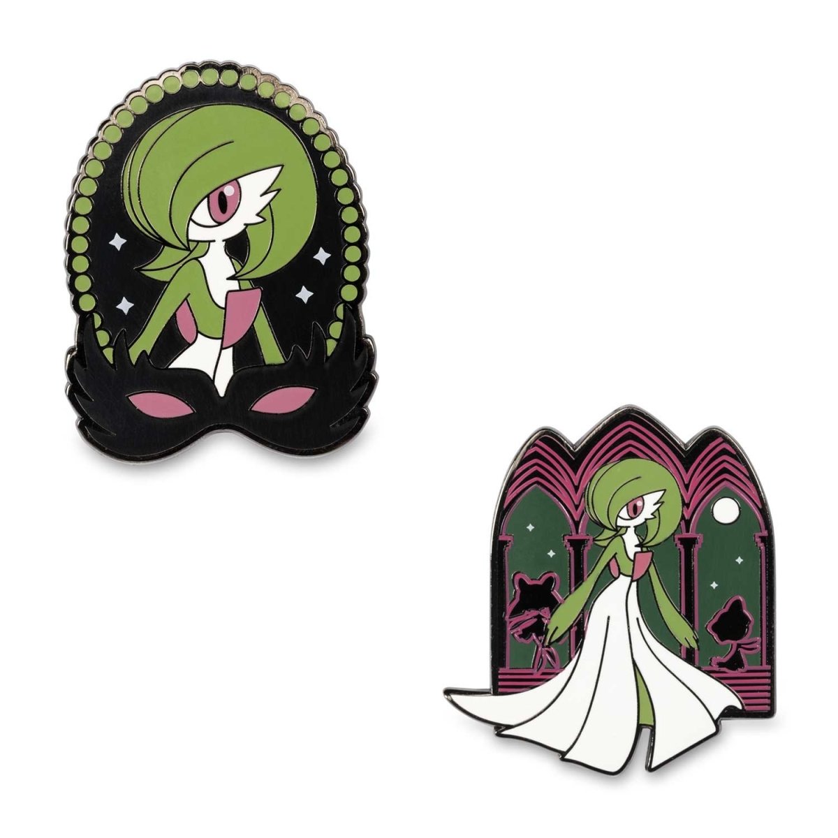 Gardevoir Moonlight Masquerade Pokémon Pins (2-Pack), image size:1200x1200