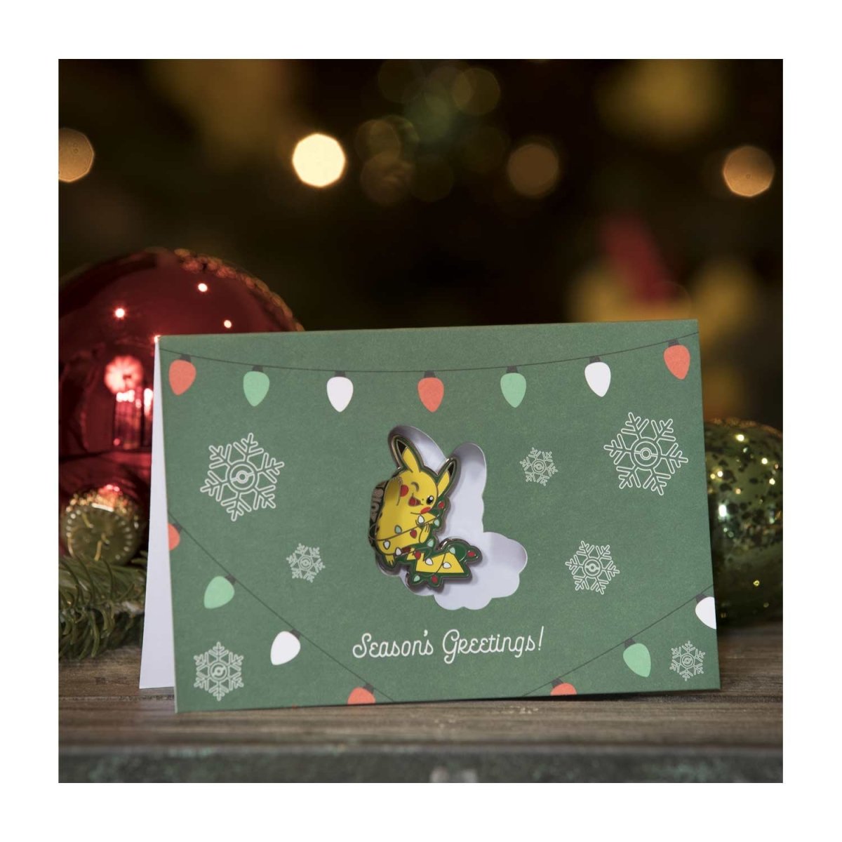 Pikachu Holiday 2018 Pokmon Pin & Greeting Card | Pokmon Center Official Site Pikachu Holiday 2018 Pokmon Pin & Greeting Card | Pokmon Center Official Site