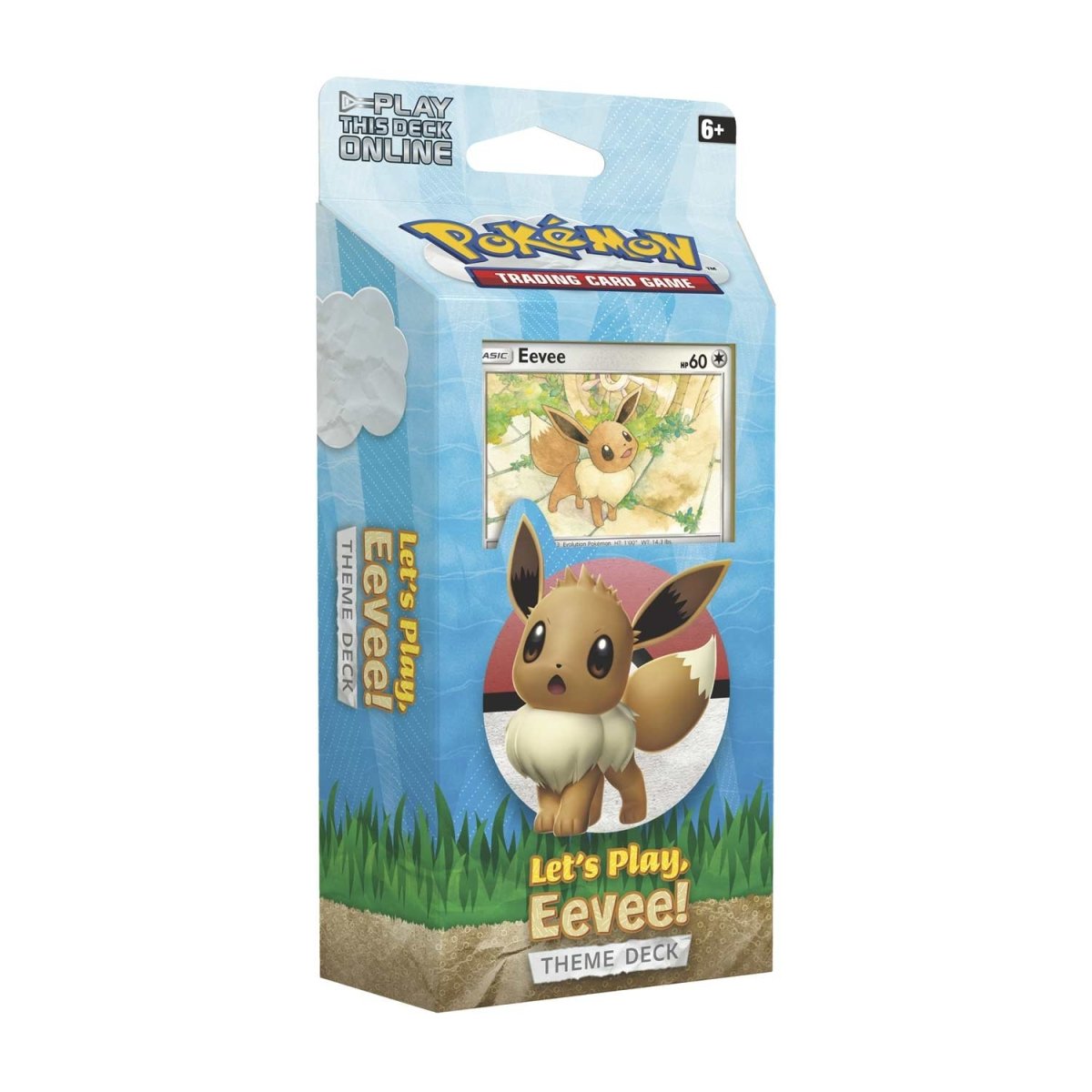 Pokémon TCG: Let’s Play, Eevee! Theme Deck – Sun & Moon Series, Sealed, New