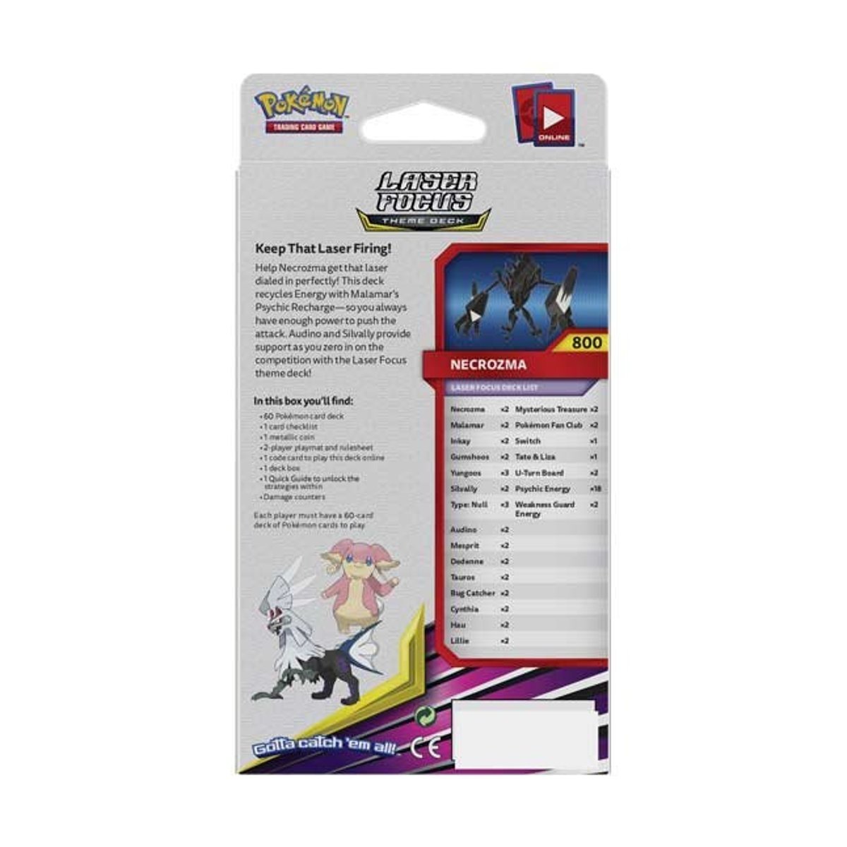 Pokémon TCG Sun & MoonUnified Minds Laser Focus Theme Deck Pokémon
