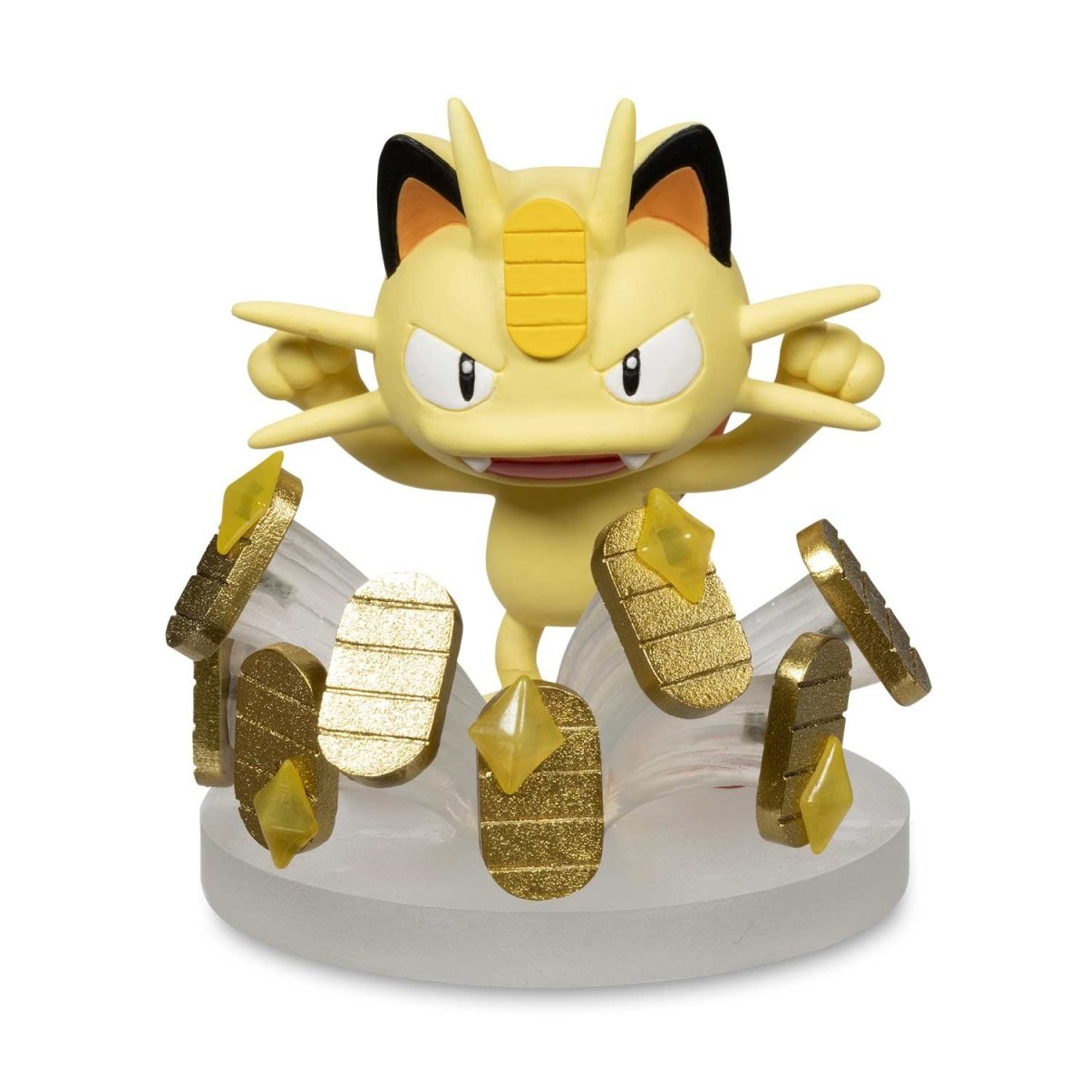 Pokémon Gallery Figure: Meowth (Pay Day) | Pokémon Center