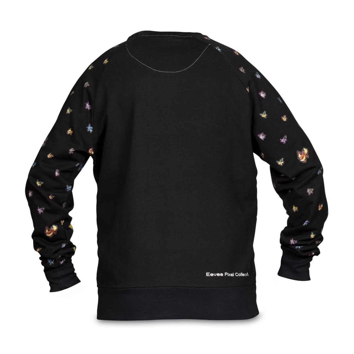 Eevee Pixel Collection! Raglan Crew Neck Sweatshirt - Adult