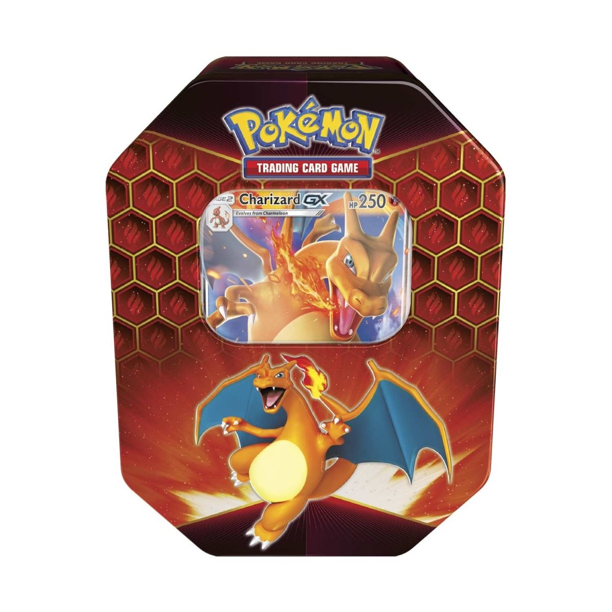Pokémon TCG Hidden Fates Charizard Tin Pokémon TCG: Hidden Fates Tin (Charizard-GX) | Pokémon