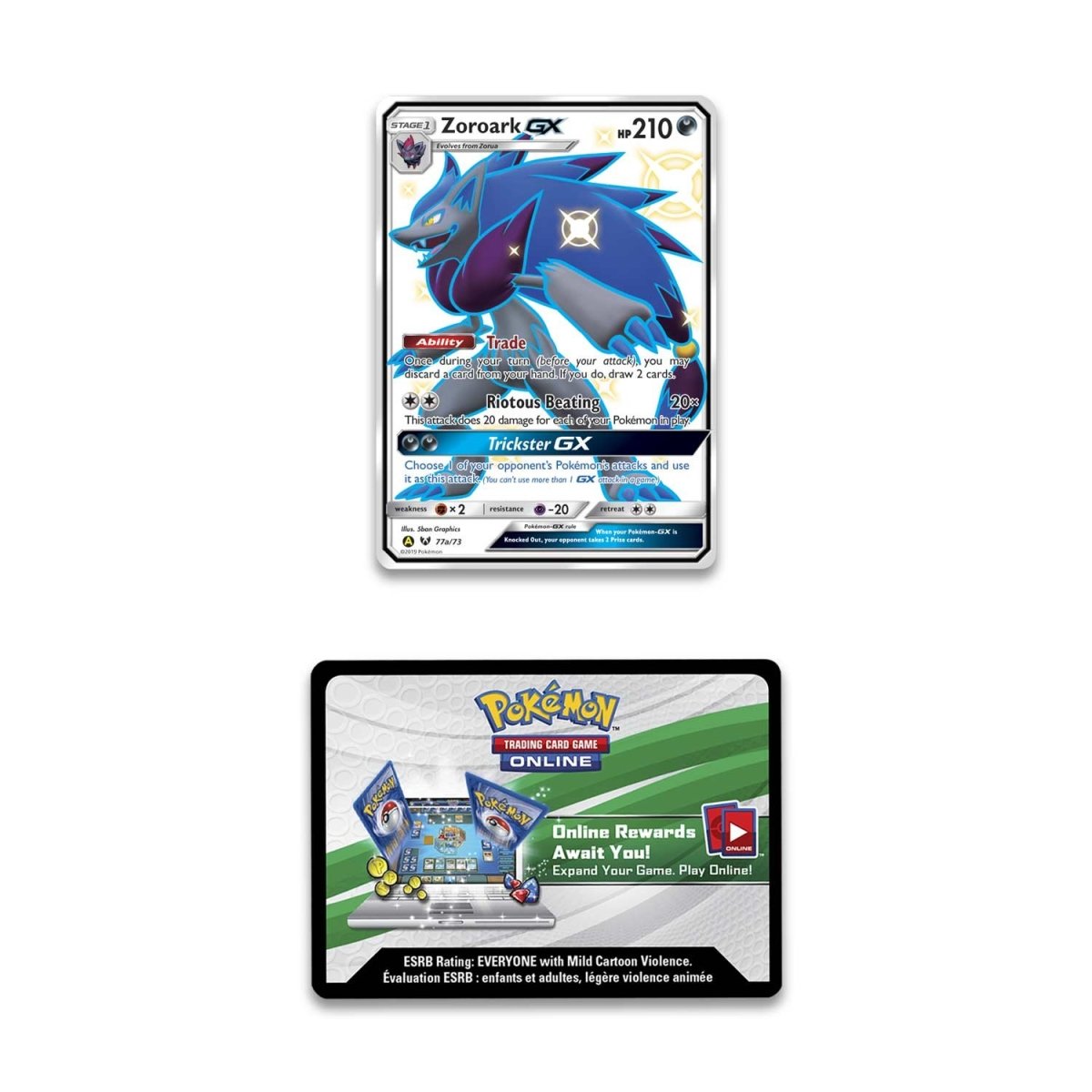 Pokémon TCG Hidden Fates Great Ball Collection (Shiny ZoroarkGX