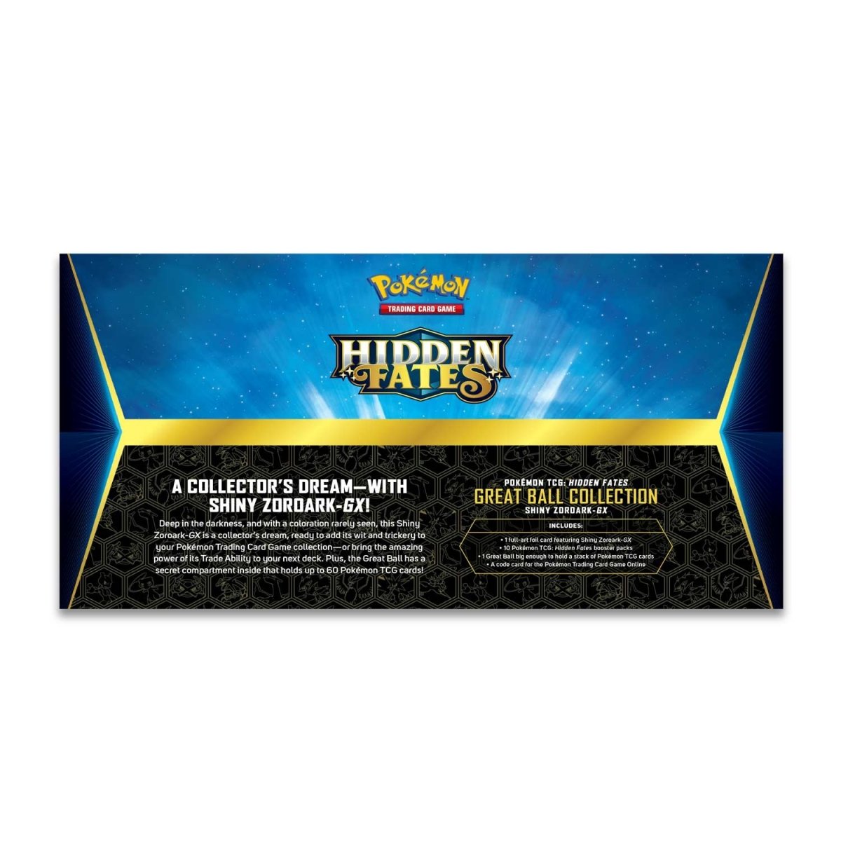 Pokémon TCG: Hidden Fates Great Ball Collection (Shiny