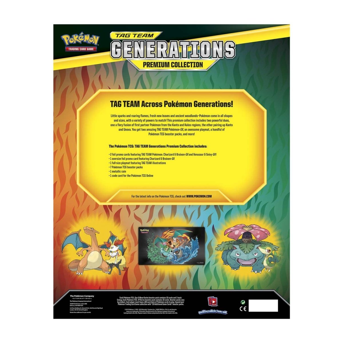 Pokemon TCG: Tag Team Generations Premium Collection, Multicolor