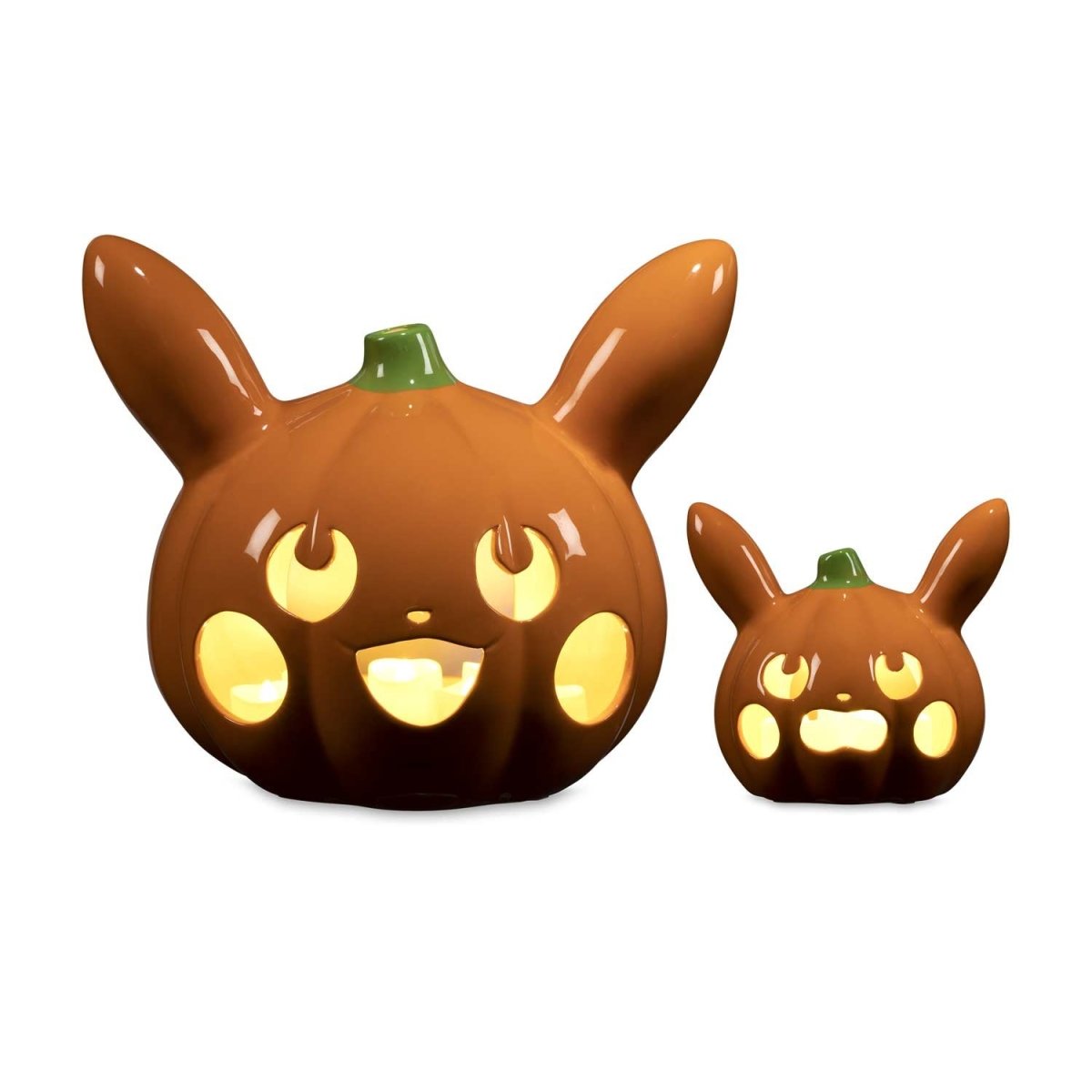 Pumpkin Pikachu Pokémon Halloween Ceramic Tea Light Holders (2