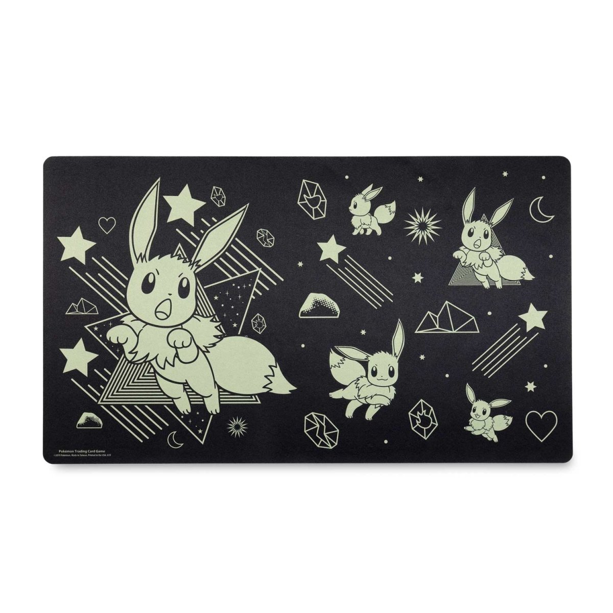 【 海外ポケモンセンター限定 】イーブイ Can't Wait プレイマット Pokémon TCG: Eevee Can't Wait Black Playmat | Pokémon Center