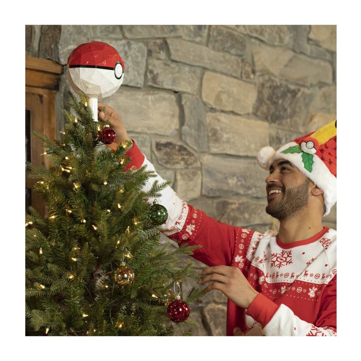 Pokémon Holiday Poké Ball Tree Topper Pokémon Center Official Site