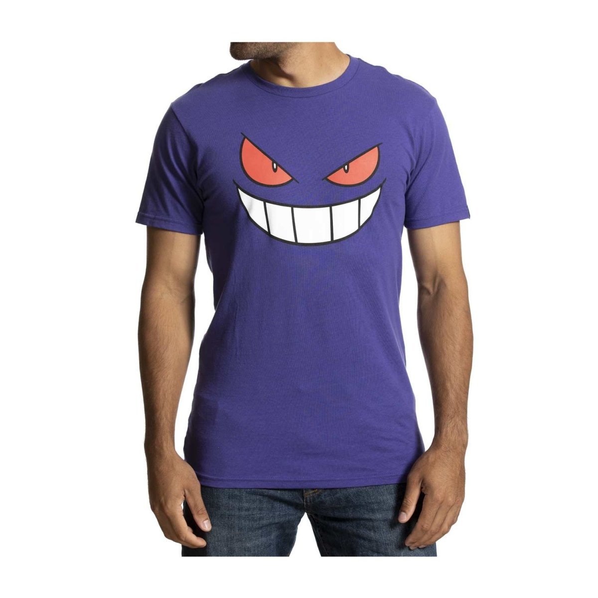 Gengar Big Face Relaxed Fit Crew Neck T-Shirt - Adult | Pokémon Center ...