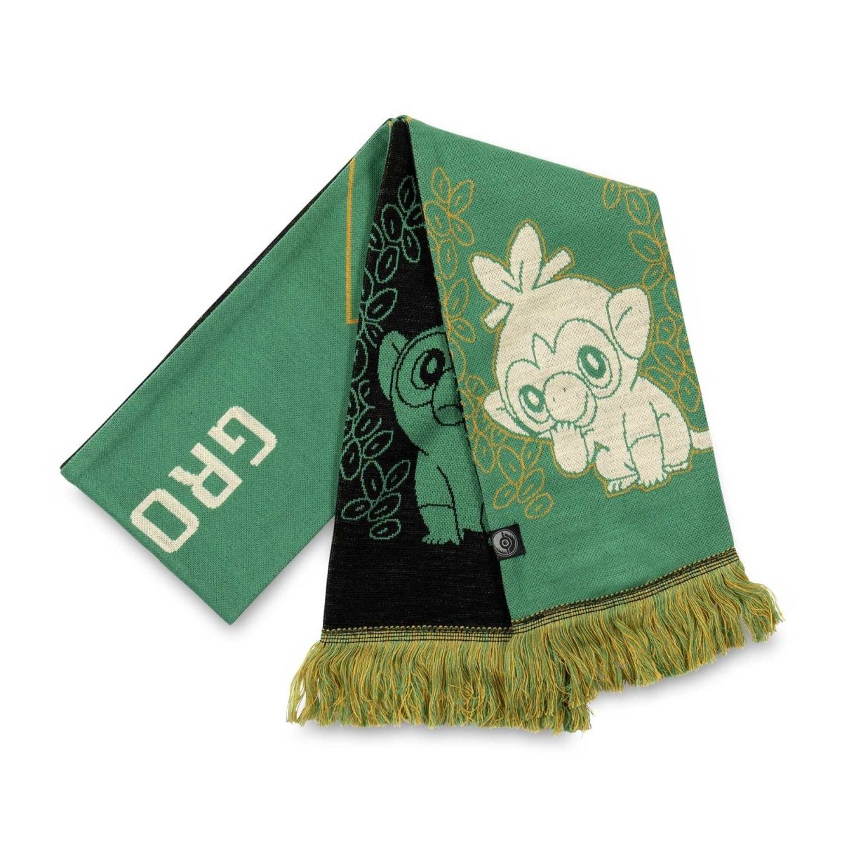 Grookey Galar First Partner Knit Scarf (One Size-Adult) | Pokémon