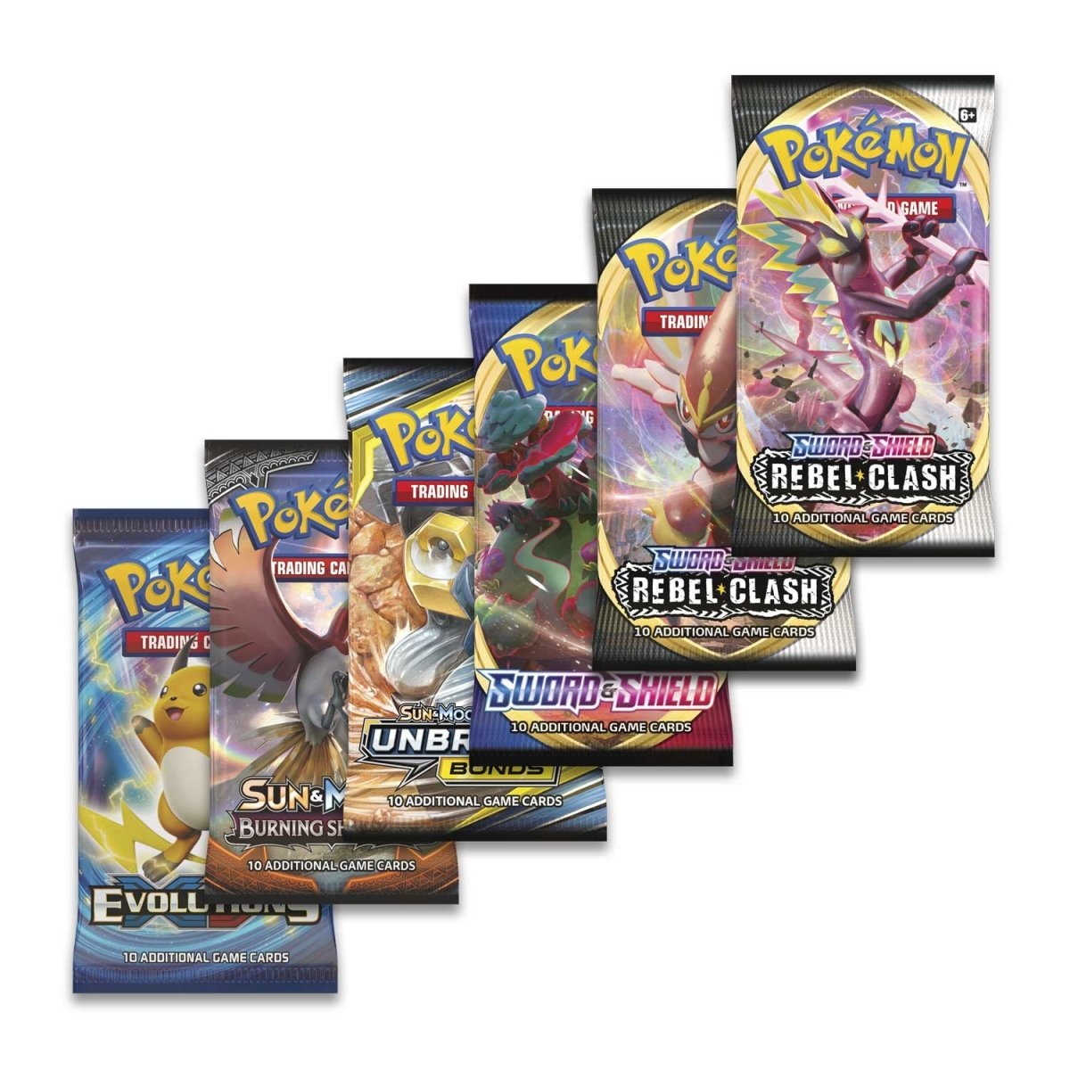 Pokémon TCG: True Steel Premium Collection- Featuring Zacian- Includes Foil  Card, Finey Sculpted Figure, Pin, and 6 Booster Packs 