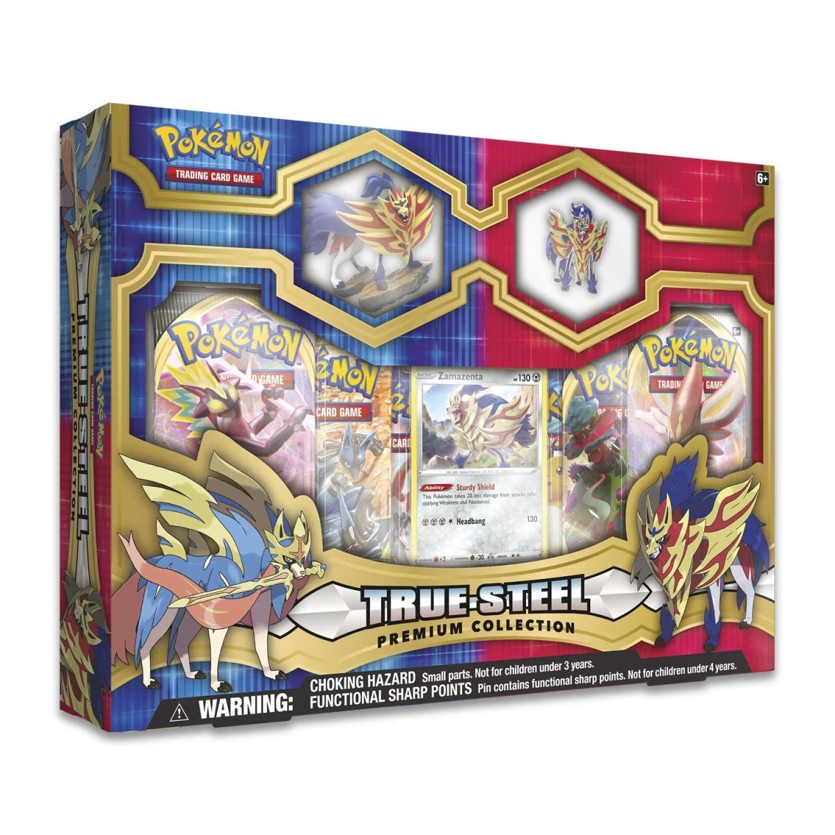 タマモン、ボトムキング、ソルティガ、カルディアセット Pokémon TCG: True Steel Premium Collection (Zamazenta) | Pokémon