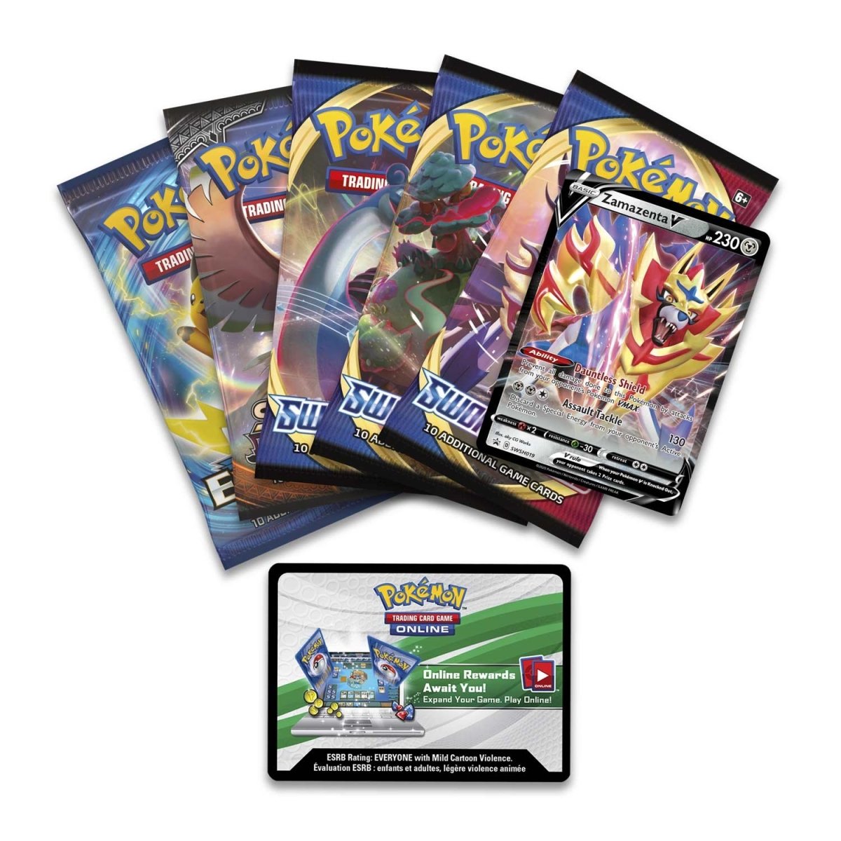 Pokémon TCG: Legends of Galar Tin (Zamazenta V)