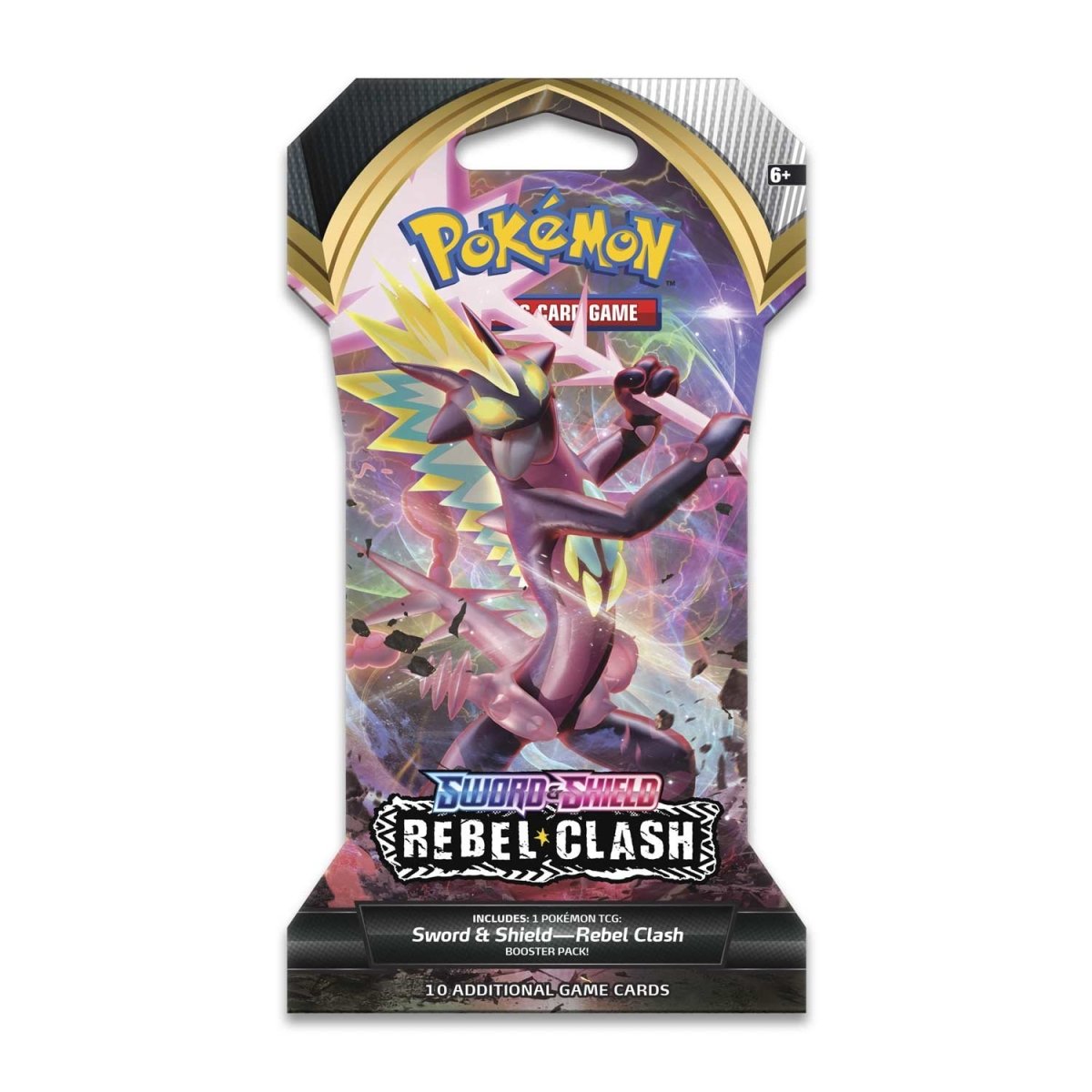 Pokmon TCG: Sword & Shield-Rebel Clash Sleeved Booster Pack (10 Cards) |  Pokmon Center Official Site