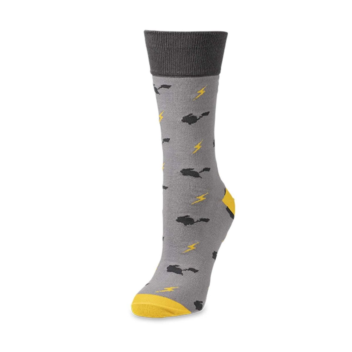 yellow and grey dress socks Antipast Colorful Tile Socks in Yellow main image 0